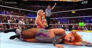 Lynch plots her betrayal, after losing out to Flair in a Women's Title match at Summerslam.